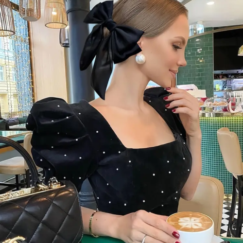 Conjunto de 7 elegantes lazos para el cabello