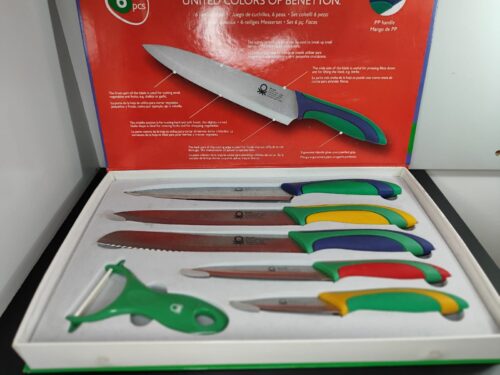 RENUEVA TU Set De Cuchillos United Color Of Benetton 6 Piezas