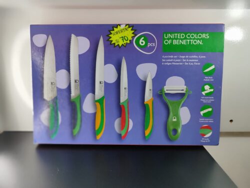 RENUEVA TU Set De Cuchillos United Color Of Benetton 6 Piezas - Image 2