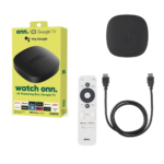 ANDROID TV BOX WATCH ONN 4K CERTIFICADO