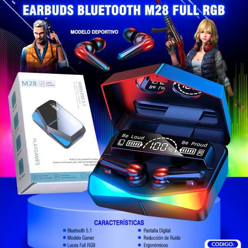 BLUETOOTH GAMER MODELO M28