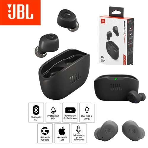 BLUETOOTH JBL WAVE BUDS 32 HORAS