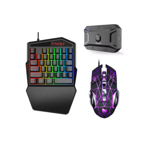 COMBO TECLADO + MOUSE + ADAPTADOR