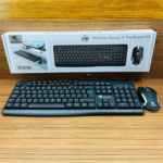 COMBO TECLADO Y MOUSE INALAMBRICO W3700