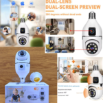 FOCO CAMARA DOBLE LENTE GIRATORIO