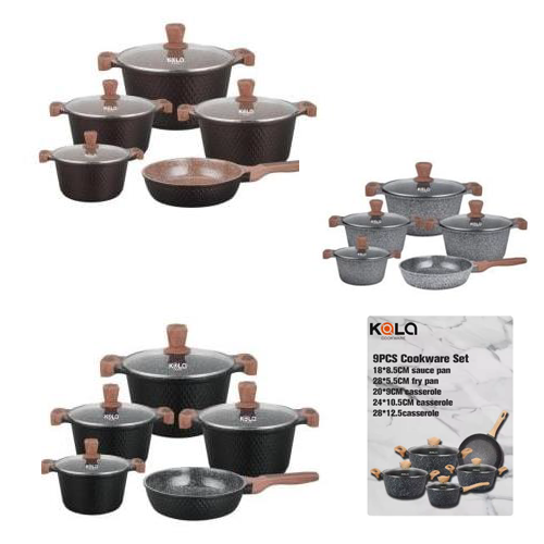 JUEGO DE OLLA KALA 9 PIEZAS