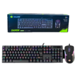KIT HALION TECLADO+MOUSE DAMON RGB