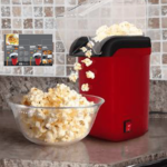 MAQUINA PARA POPCORN 1200W LIBRE DE ACEITE