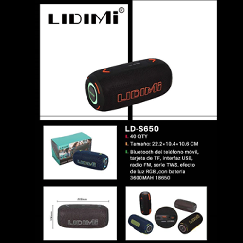 MINI PARLANTE LIDIMI LD-S650