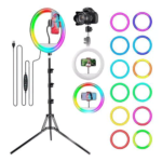 PACK 2EN1 ARO  DE 36CM RGB + TRIPODE DE 2.10