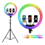 PACK 2EN1 ARO DE 56CM RGB + TRIPODE DE 2.10