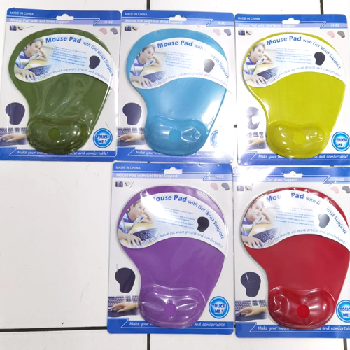 PAD MOUSE COLORES CON ALMHOADILLA DE GEL