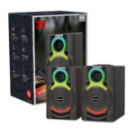 PARLANTE BLUETOOTH 3 PULGADAS CON LUCES RGB