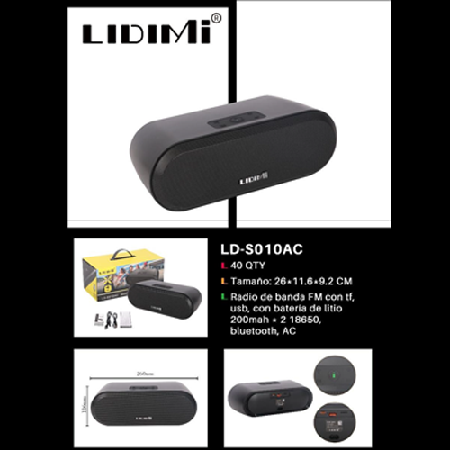 PARLANTE LIDIMI LD-S010AC NEGRO