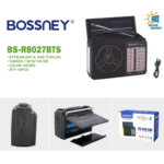 RADIO BOSSNEY BS-R8027BTS CON PANEL SOLAR