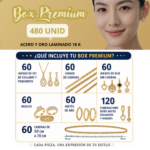 Box Premium 480 unid de joyería exclusiva