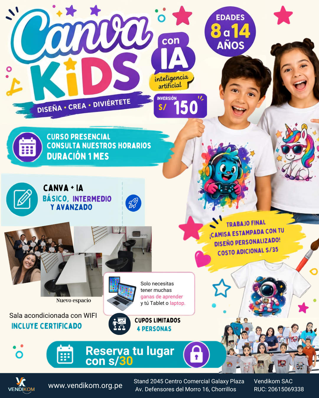 Diseño en Canva + IA Presencial adultos y Canva Kids - Image 15