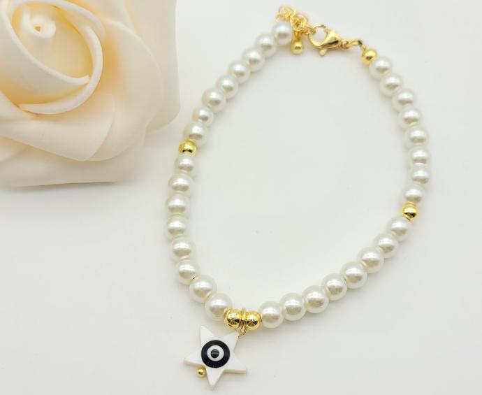 Colección Pulsera estrellas ojos turco 6 unid
