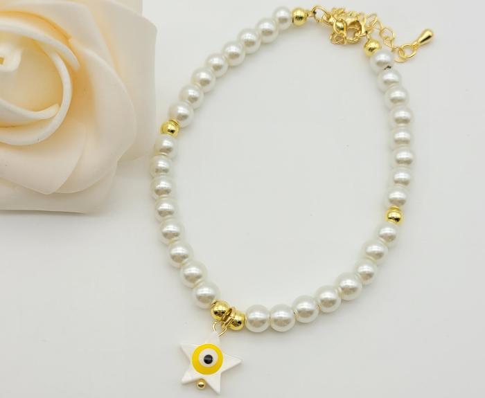 Colección Pulsera estrellas ojos turco 6 unid - Image 4