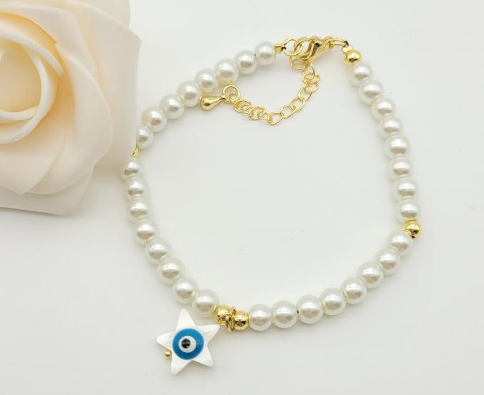 Colección Pulsera estrellas ojos turco 6 unid - Image 3