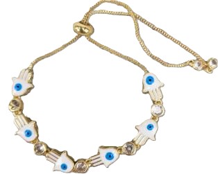 Pulsera Ojos Turcos y Manitas mansas 6 unid - Image 5