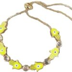 Pulsera Ojos Turcos y Manitas mansas 6 unid