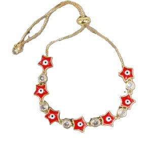 Pulsera Ojos Turcos y Estrellitas 6 unid - Image 2
