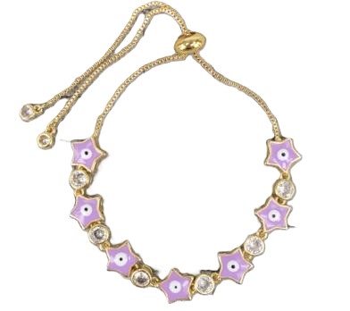 Pulsera Ojos Turcos y Estrellitas 6 unid - Image 6