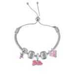 Pulsera Relic Charms dijes variados Barbie