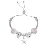 Pulsera Relic Charms dijes variados Star