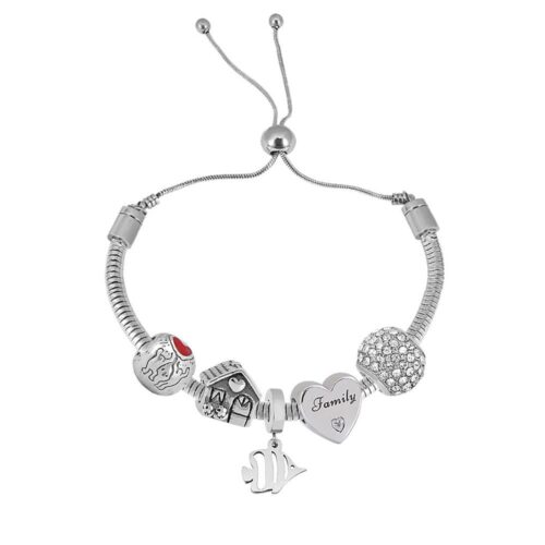 Pulsera Relic Charms dijes variados hope