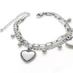Pulsera Doble hearth
