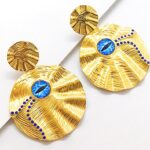 Aretes Prisma ojo en varios colores