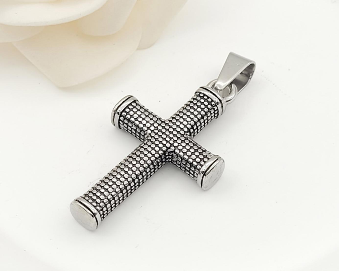 Dije Cruz Texturizada