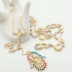 Collar religioso rosario benedicta