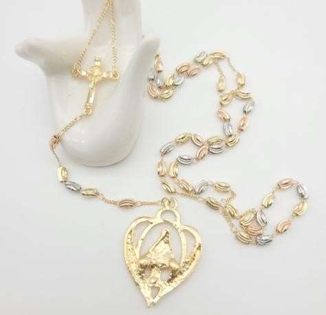 Collar religioso rosario consuelo