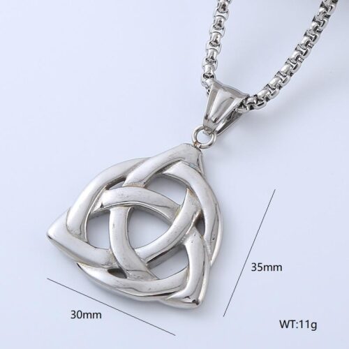 Cadena dije Nudo de Bruja