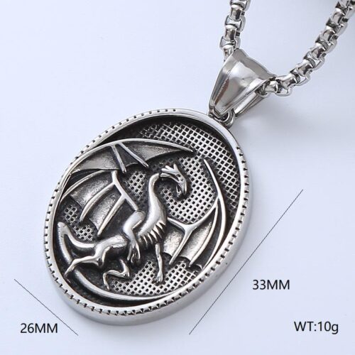 Cadena homme dragon