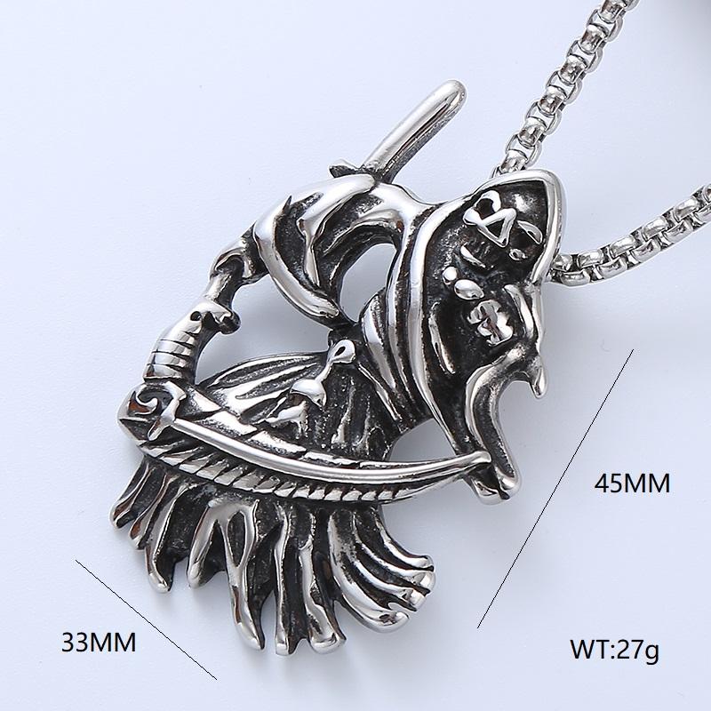 Cadena de hombre acero inoxidable death