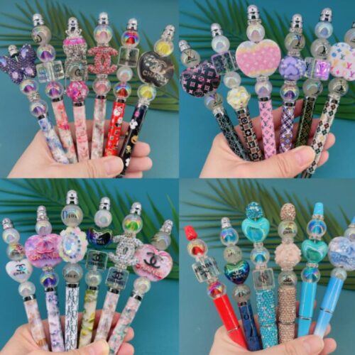 Crystal Charm Pen ¡Escribe con Estilo! El Lapicero Joya que redefine tu escritorio