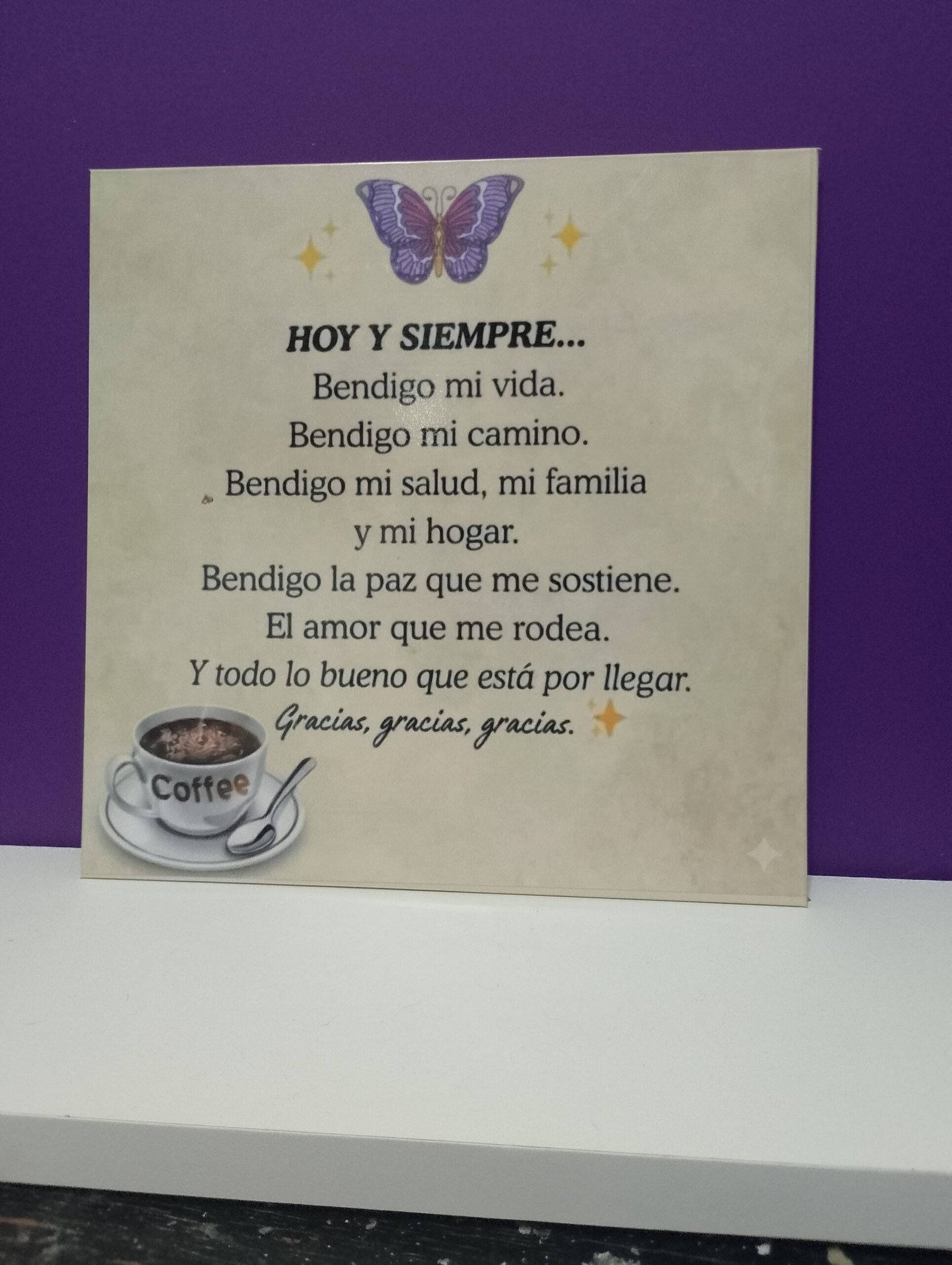 Cuadro Decorativo 20 x 20 cm