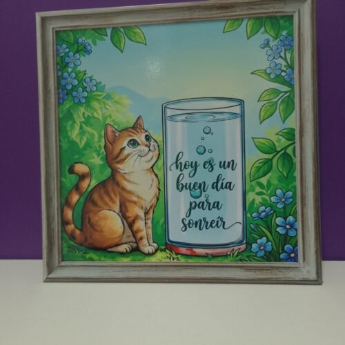 Cuadro Decorativo 20 x 20 cm