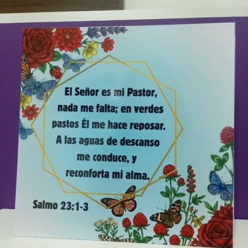 Cuadro Decorativo 25 x 25 cm