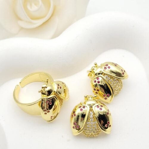 Set Élite Aretes + Anillo