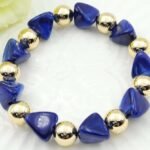 Set de Collar y pulsera azul infinito